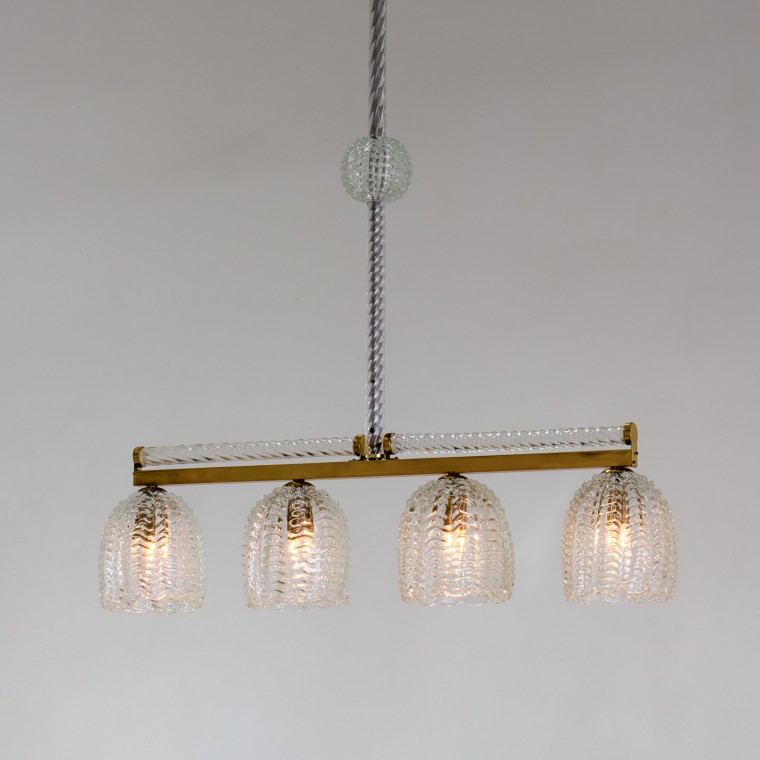 Four-Shade Chandelier by Barovier
