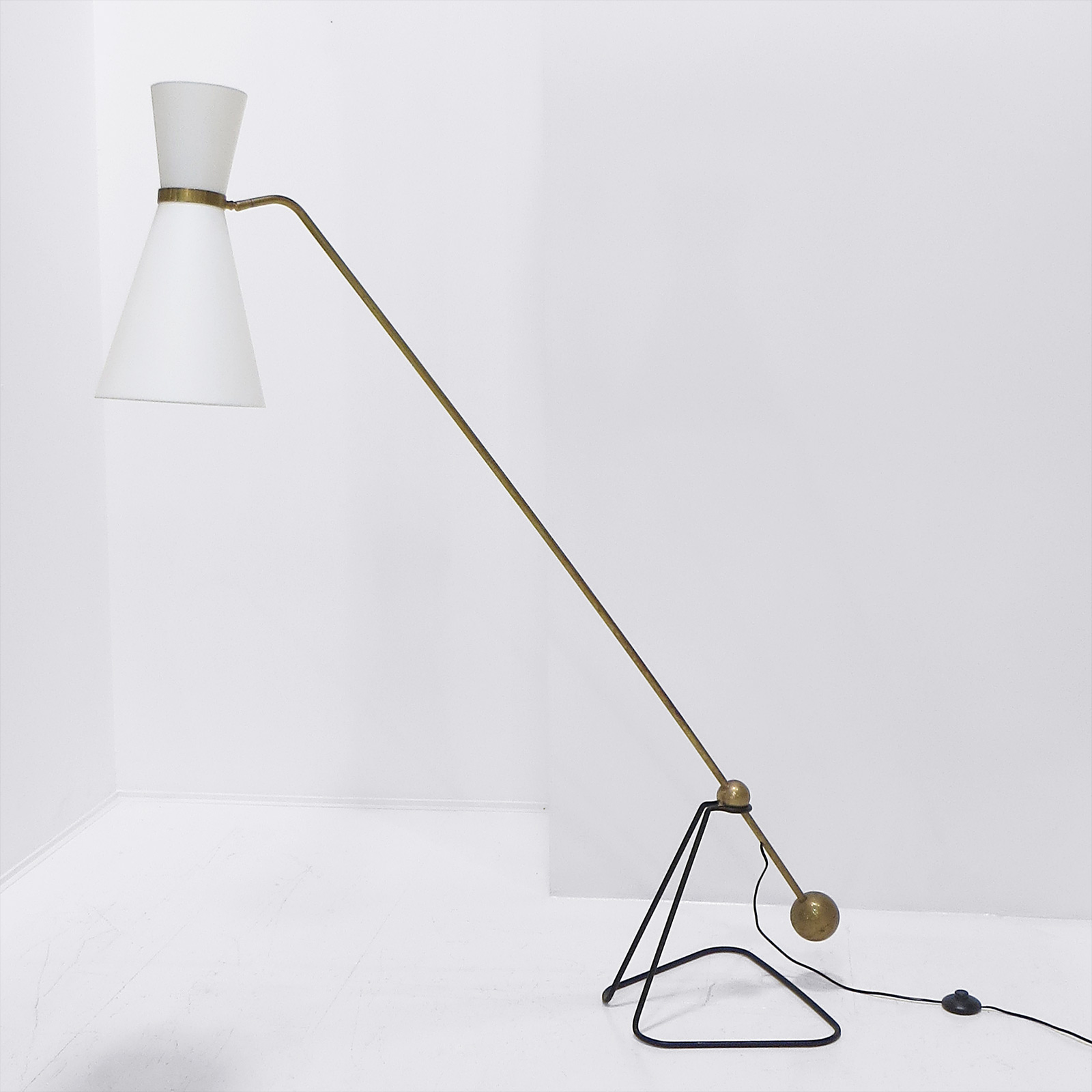 French Counter Weight Lamp A1