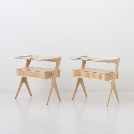 Italian Ash Bedside Tables