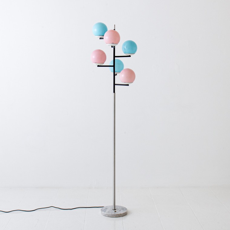 Six-Shade Floor Lamp by Stilnovo
