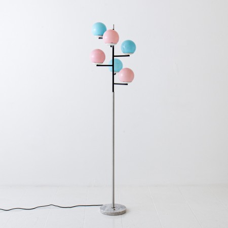 Six-Shade Floor Lamp by Stilnovo