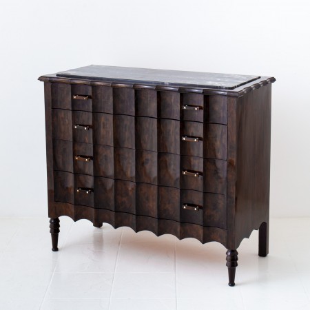 Italian 'Fluted' Chest of Drawers