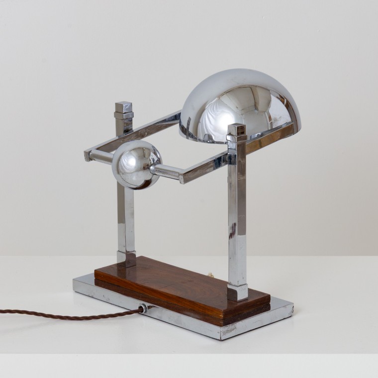 'Satellite' Desk Lamp by Jacques Adnet